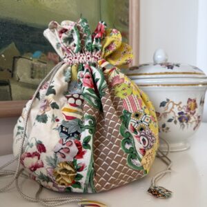 Vintage Dilly Bag pattern made by Brigitte Giblin